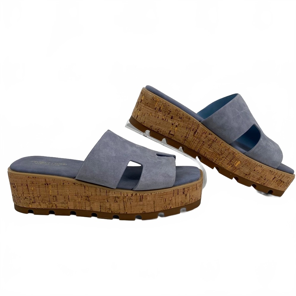 Project Cloud Blue Mila Platform Sandals | Women’s US 8.5